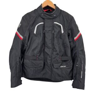 REV'IT‎ Neptune GTX Womens Black Motorcycle Jacket Size 40 *No Thermal Liner*
